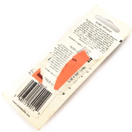 Acme Fiord Spoon Jr Lepel, Nikkel, 3.5g, Klassiek Design, #12056