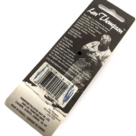 Len Thompson Original #00 Lepel, Rood / Wit, 14g, Waggelactie, #12062