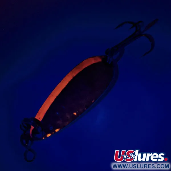 Luhr Jensen Krocodile UV Lepel, Gold/Orange, 9g, UV-Glow, #12076