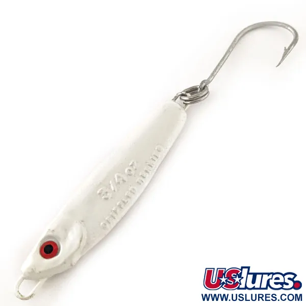Luhr Jensen Crippled Herring, Pearl, 21g, Lepel, Enkele Haak, #12098