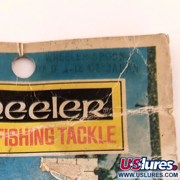 Wheeler Spoon Lepel, Rood / Wit, 5g, In blister, #12101