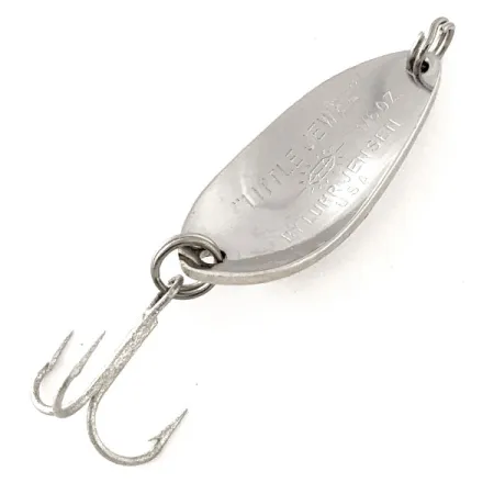 Luhr Jensen Little Jewel Lepel, Zilver/Prisma, 5g, Vintage, #12106