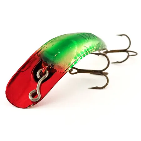 Yakima Bait Flatfish U20 Trolling-aas, Groen Goud Rood, 9g, #12108