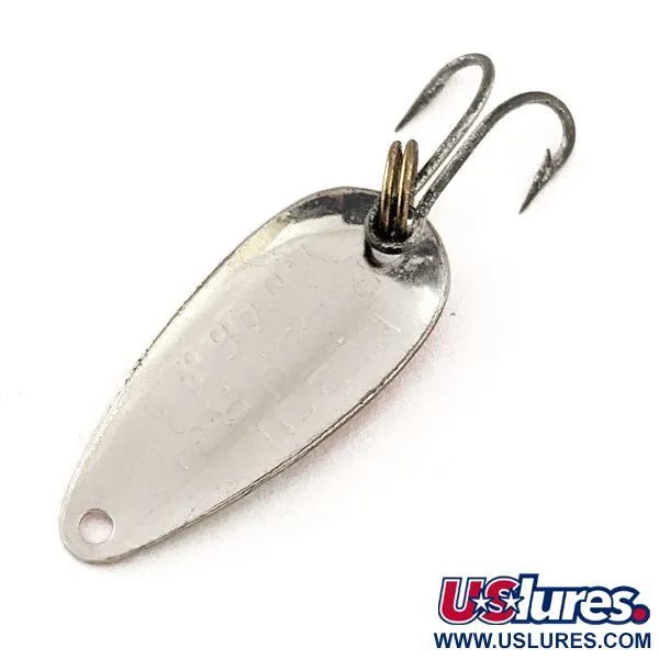 Nebco FlashBait 466 UV Lepel, Gehamerd nikkel / Rood, 1g, UV, #12115