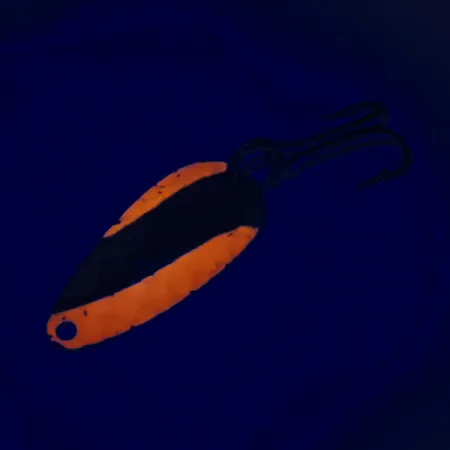 Nebco FlashBait 466 UV Lepel, Gehamerd nikkel / Rood, 1g, UV, #12115