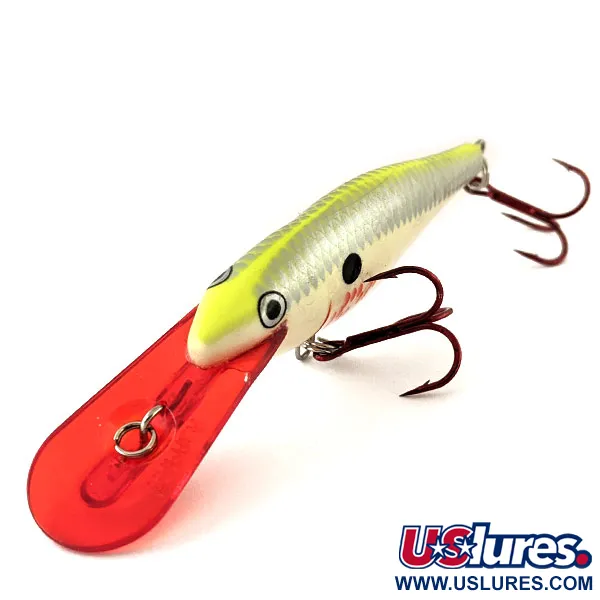Rapala Shad Rap Deep Runner 07 Plug, BSCD, 8g, Rode Lip, #12158