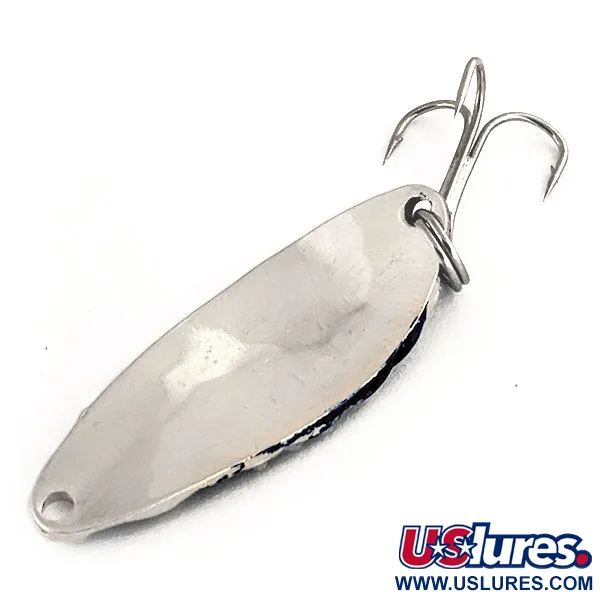 Acme Little Cleo Lepel, Blauw/Zilver, 7g, Wafelpatroon, #12193