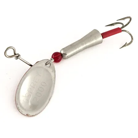 Eppinger Dardevle Osprey Notangle Spinner, Rood/Wit/Nikkel, 5g, #12200