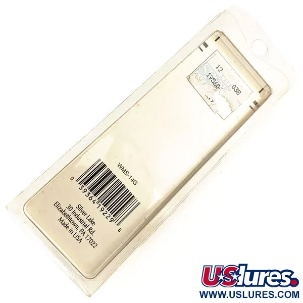 Weedless Silverlake Minnow Lepel, Goud, 7g, Wierloos, #12201