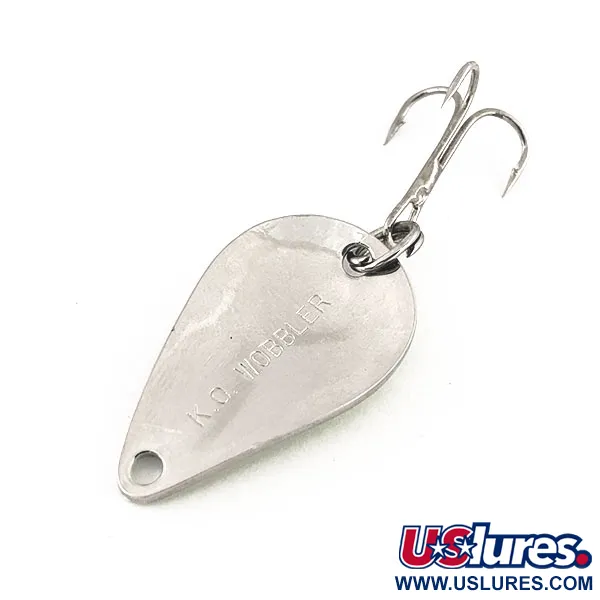 Acme K.O. Wobbler UV Lepel, Nikkel / Blauw, 7g, UV, #12215