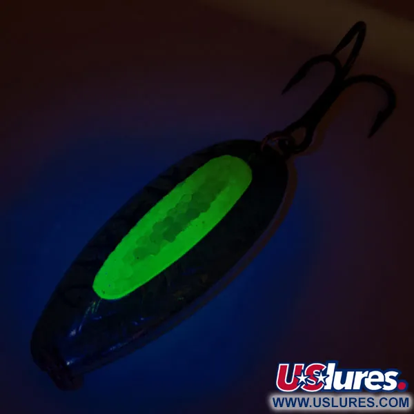 Blue Fox Rattlin Pixee Lepel, Geel/Blauw, 24g, UV-inzet, #12216