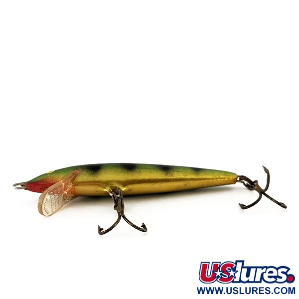 Rapala Original Floater F7 Plug, Fire Tiger, 4g, Balsa, #12218