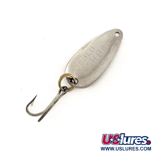 Nebco Flashbait 466 Lepel, Zwart/Wit/Nikkel, 1g, Ultralight, #12249