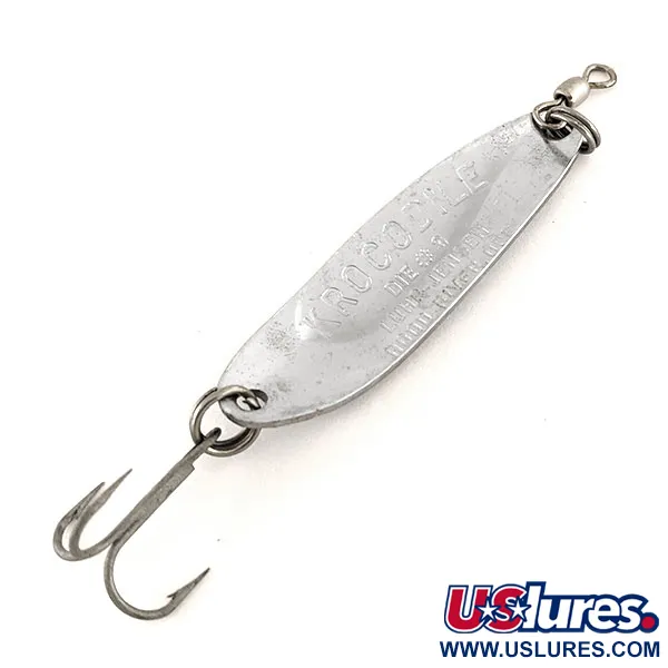 Krocodile Die #3 Lepel, Gehamerd nikkel, 10g, #12253