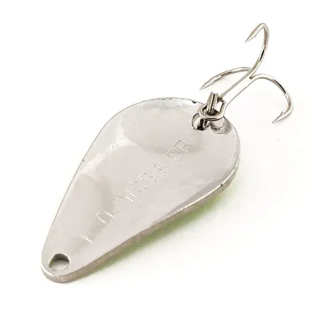 Acme K.O. Wobbler UV Lepel, Nikkel / Groen, 14g, UV-coating, #12259