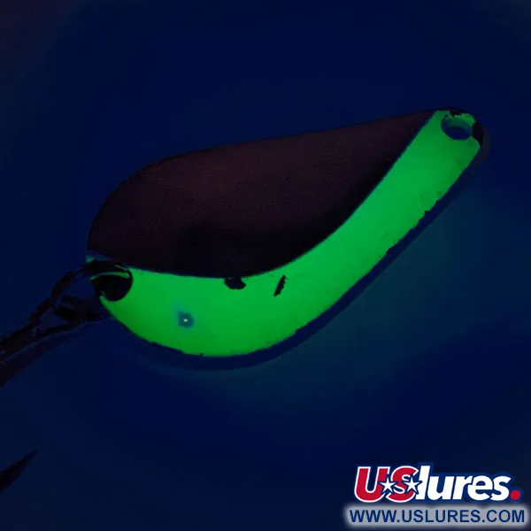 Acme K.O. Wobbler UV Lepel, Nikkel / Groen, 14g, UV-coating, #12259