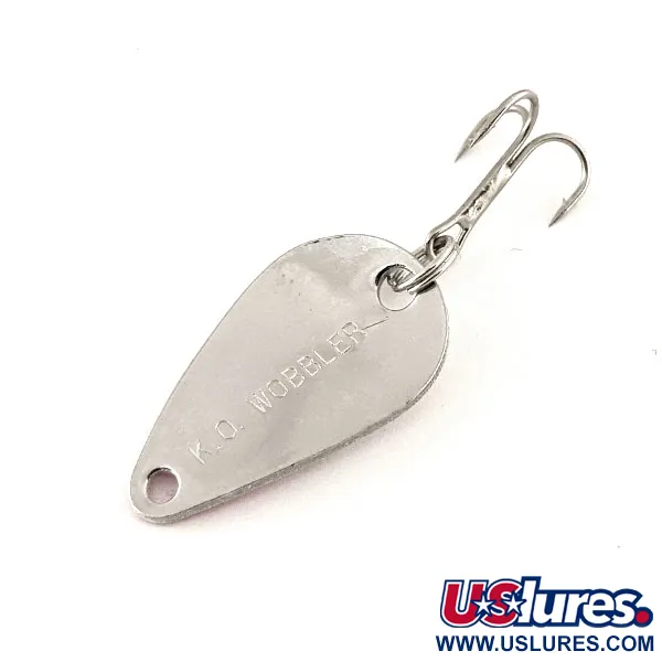 Acme K.O. Wobbler Lepel, White Pearl / Rood / Nikkel, 3,5g, #12260