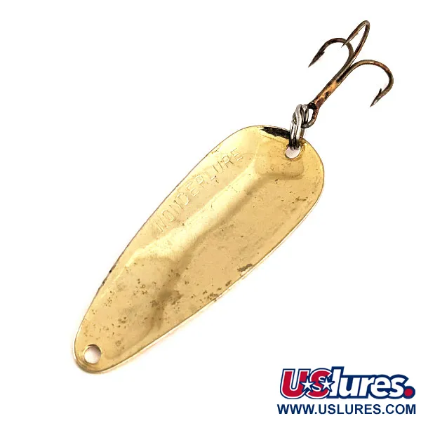 Acme Wonderlure UV Lepel, Gehamerd goud/Oranje, 11g, UV, #12265