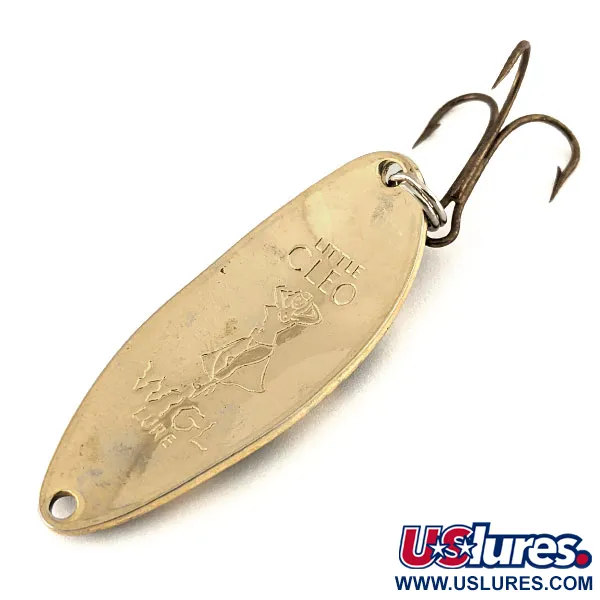 Seneca Little Cleo (Hula Girl) Lepel, Goud / Zwart, 14g, #12269