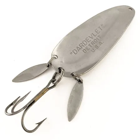 Dardevle Dardevlet Klicker Lepel, Zilver, 21g, Geluid, #12300