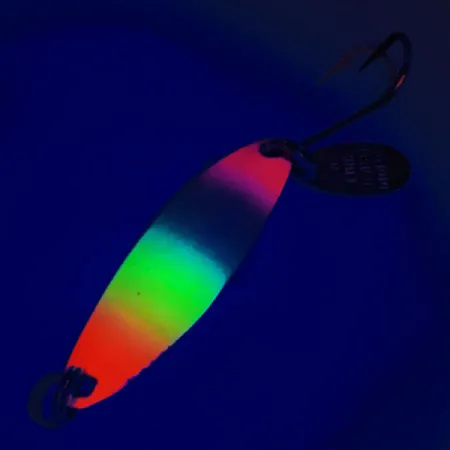 Luhr Jensen Needlefish 1 Lepel, Roze/Wit/Geel, 2g, UV, #12319