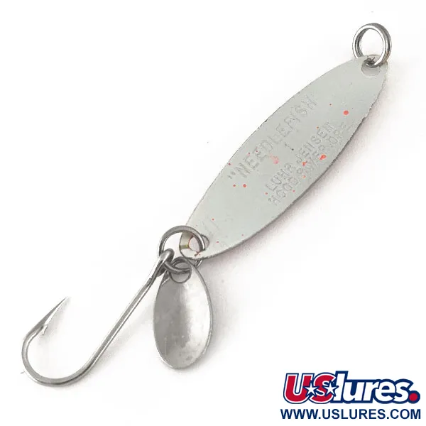 Luhr Jensen Needlefish 1 UV Sleplepel, Geel/Rood/Wit, 2g, UV, #12328