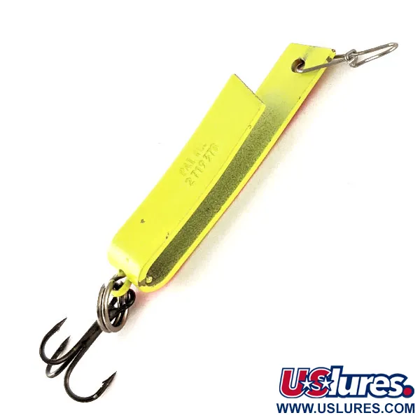 South Bend Super-Duper 503 UV Lepel, Chartreuse/Rood, 4.3g, #12331