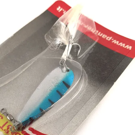 Panther Martin Svizzero Siluro con Penna Mare Spinner, Nikkel/Blauw, 4g, #12333
