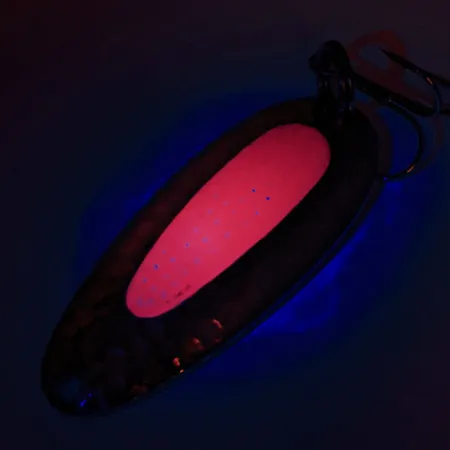 Nebco Pixee UV Lepel, Gehamerd Nikkel/Rood, 24g, UV, #12362