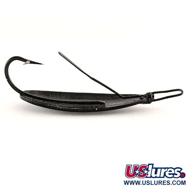 Herter's Olson Minnow Lepel Wiervrij, Zwart, 12g, Messing, #12376