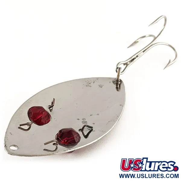 Lucky Strike Gold Red Flash Lepel, Nickel / Red Eyes, 21g, #12383