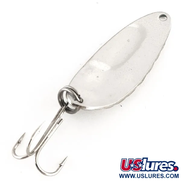 Acme Little Cleo Lepel, Nikkel / Groen, 9g, Honingraatpatroon, #12399