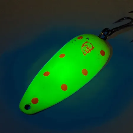 Dardevle Dardevlet UV Lepel, Chartreuse/Roze/Nikkel, 21g, #12410