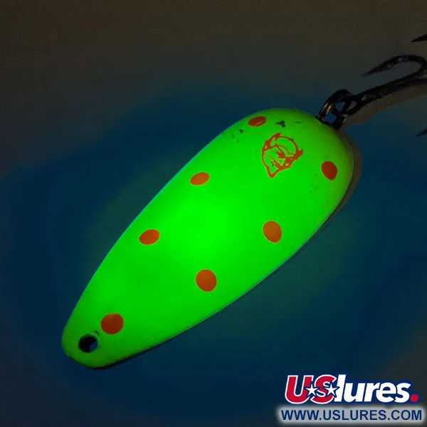 Dardevle Dardevlet UV Lepel, Chartreuse/Roze/Nikkel, 21g, #12410