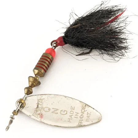 Mepps Aglia Long 2 Dressed Spinner, Zilver, 7,3g, Wilgenblad, #12416