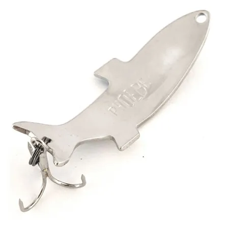 Acme Phoebe Lepel, Nikkel / Blauw, 7g, Schubbenpatroon, #12419