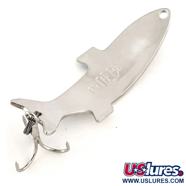 Acme Phoebe Lepel, Nikkel / Blauw, 7g, Schubbenpatroon, #12419