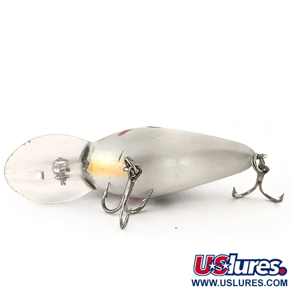 Bomber Fat A B05F Crankbait, Zilveren Schubben, 10g, drijvend, #12427