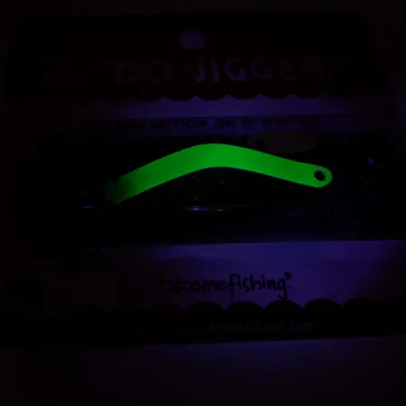 Bay de Noc Do-Jigger #3 UV Lepel, Nikkel/Chartreuse, 9g, UV, #12438
