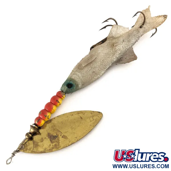 Mepps Giant Killer Mino Spinner, Messing / Blauw, 40g, #12474