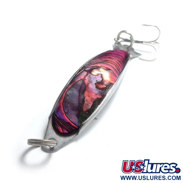 Salm The Killer Red Abalone Pearl Minnow Lepel, Rood/Nikkel, 8g, #12477