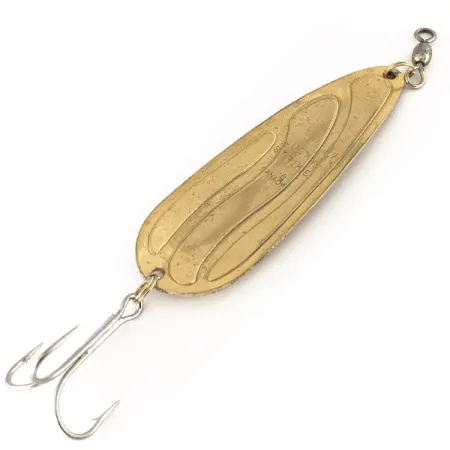 Lucky Strike Spoon Lepel, Goud, 28g, Golvende textuur, #12479