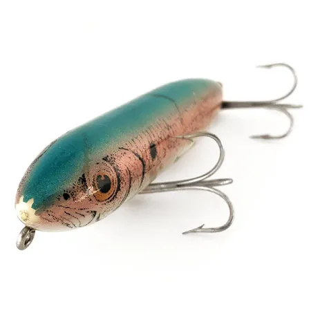 Heddon Zara Spook Topwater Kunstaas, Teal/Zalm, 21g, Vintage, #12486