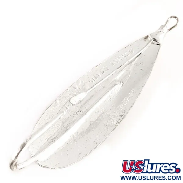 Johnson Weedless Silver Minnow UV Lepel, Zilver/Oranje, 12g, #12487