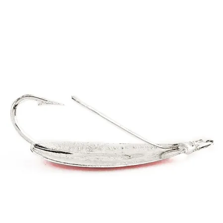 Johnson Weedless Silver Minnow UV Lepel, Zilver/Oranje, 12g, #12487