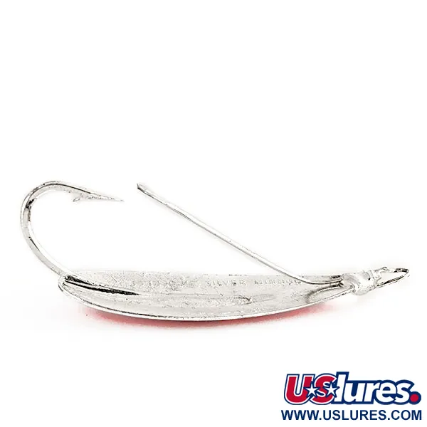 Johnson Weedless Silver Minnow UV Lepel, Zilver/Oranje, 12g, #12487