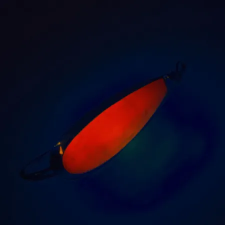 Johnson Weedless Silver Minnow UV Lepel, Zilver/Oranje, 12g, #12487