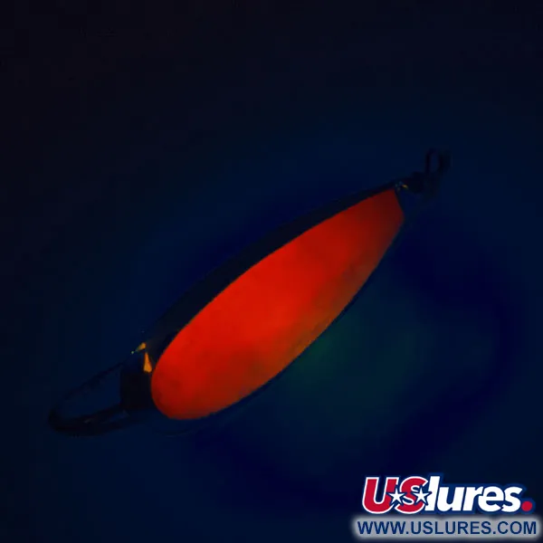 Johnson Weedless Silver Minnow UV Lepel, Zilver/Oranje, 12g, #12487