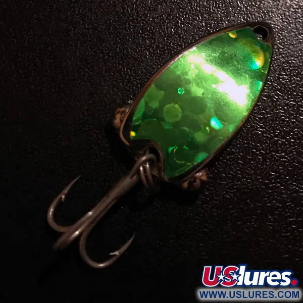 Fish Itt First Double Dancer Blade Bait, Groen/Nikkel, 7g, UV, #12500