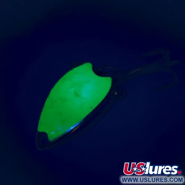 Fish Itt First Double Dancer Blade Bait, Groen/Nikkel, 7g, UV, #12500